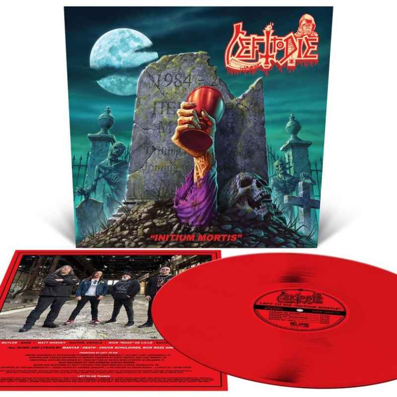 LEFT TO DIE - Initium Mortis LP (blood red Vinyl)
